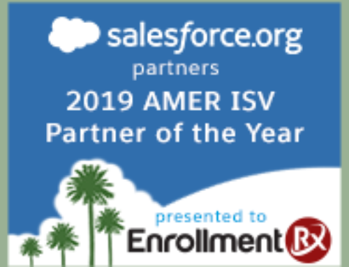 Salesforce.org Awards Enrollment Rx 2019 AMER ISV Partner of the Year
