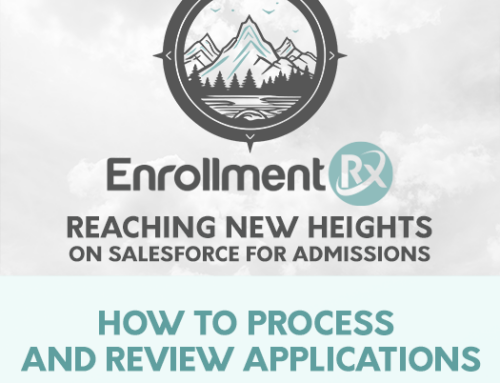 How to Process and Review Applications on Salesforce for Admissions