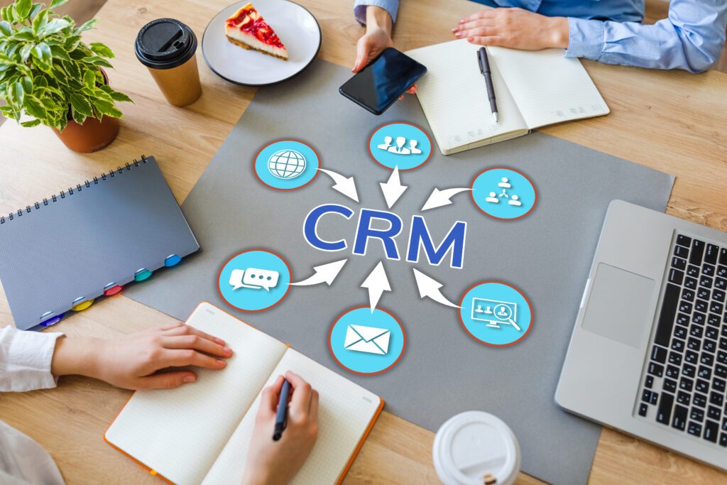 Crm,Customer,Relationship,Management,Concept,On,Office,Desktop.